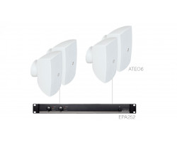 Акустическая система 4 настенные динамика ATEO6х4 Audac 240Вт